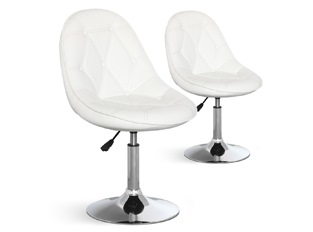 Tabouret Design Carmen Blanc VENDU PAR 2
