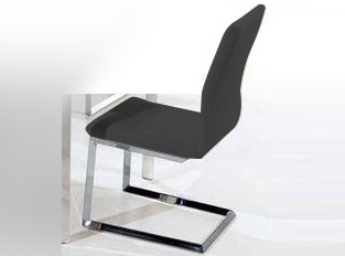 Lot de 2 Chaises Alix Noires