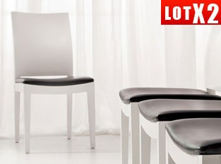 Lot de 2 chaises Olga