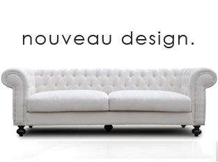 Chesterfield design contemporain
