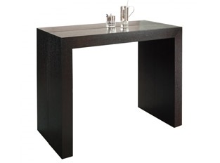 Table console bois wengé