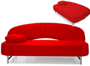 Convertible design Banana rouge