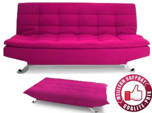 Clic Clac canapé convertible Harry rose