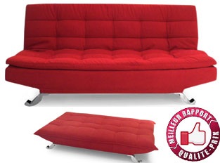 Clic Clac canapé convertible Harry rouge