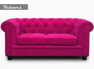 Chesterfield 2 places rose