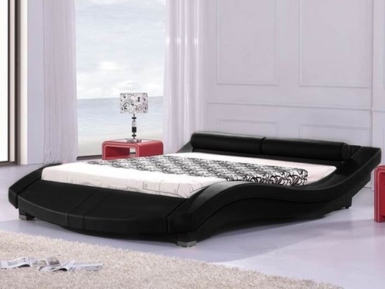 Lit design Karina 140cm noir