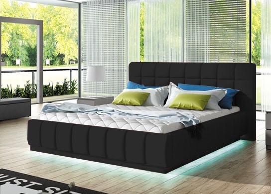 lit design kenzos 180x200 noir